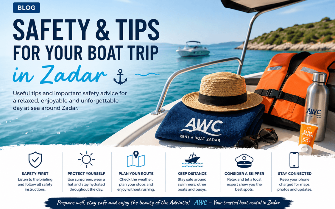 Safety & Tips for Your Boat Trip in Zadar